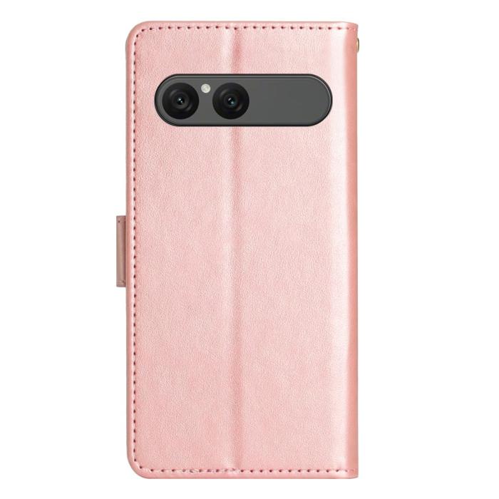 Bild 6,  Sony Xperia 10 VII Fodral Med Blommigt Tryck Roséguld