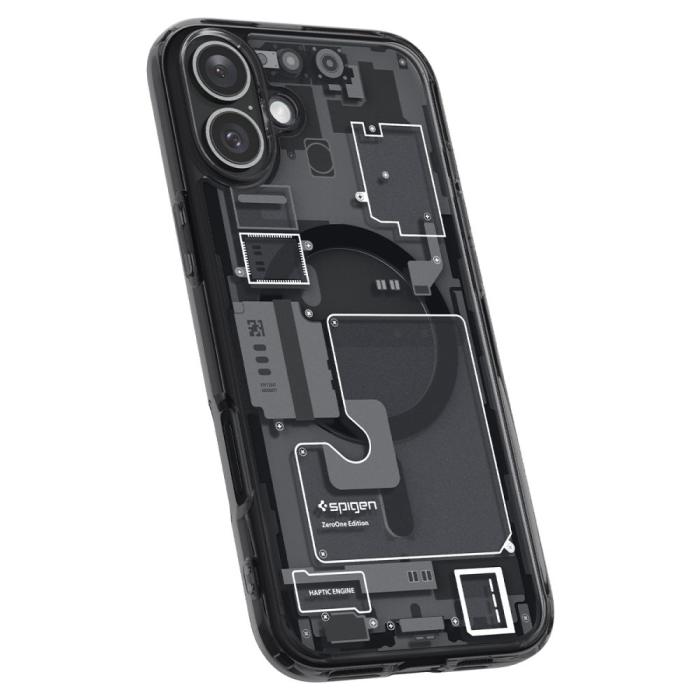 Bild 6, Spigen Spigen iPhone 16 Skal MagSafe Ultra Hybrid Zero One
