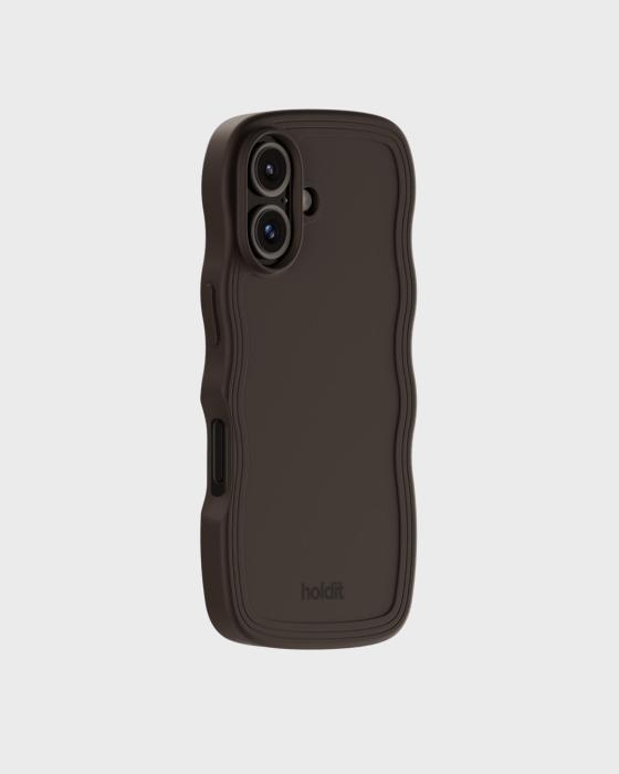 Bild 2, holdit holdit iPhone 16 Skal Wavy Chocolate
