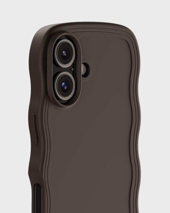 Bild 3, holdit holdit iPhone 16 Skal Wavy Chocolate