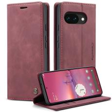 CASEME CASEME Google Pixel 10a Fodral Flip Retro L&auml;der R&ouml;d