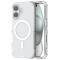  iPhone 16 Skal MagSafe Shockproof Hybrid Vit