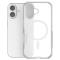  iPhone 16 Skal MagSafe Shockproof Hybrid Vit