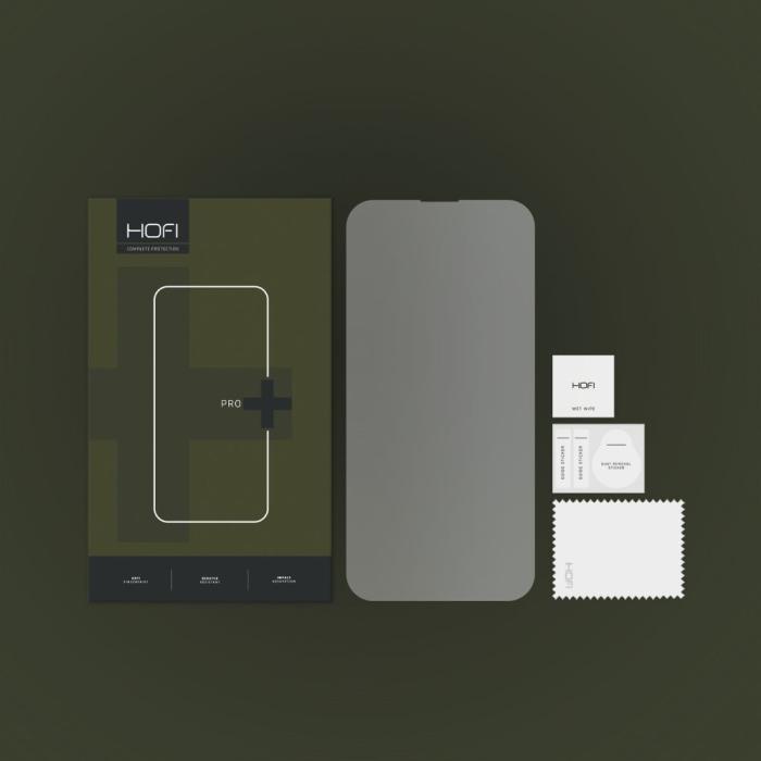 Bild 4, HOFI HOFI iPhone 14 Pro Skärmskydd Pro+ Härdat Glas Transparent