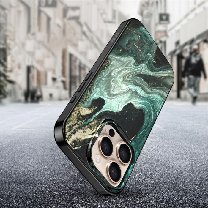 Bild 3, Tech-Protect Tech-Protect iPhone 16 Pro Skal MagSafe Lamano Verde Aura