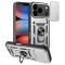  iPhone 17 Pro Skal CamShield Ring Hybrid Silver
