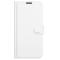  iPhone 13 Pro Max - Litchi Slim Läder Fodral - Vit