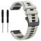  Garmin Fenix 26 mm Armband Quick Release Silikon Grå