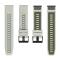  Garmin Fenix 26 mm Armband Quick Release Silikon Grå