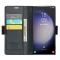 CASEME CASEME Galaxy S24 Ultra Fodral Slim Litchi Läder Svart