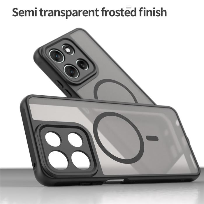 Bild 3,  Motorola Moto G56 5G Skal MagSafe Hybrid Svart