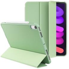  iPad Mini 2024/2021 Fodral Tri-Fold Pennh&aring;llare Gr&ouml;n