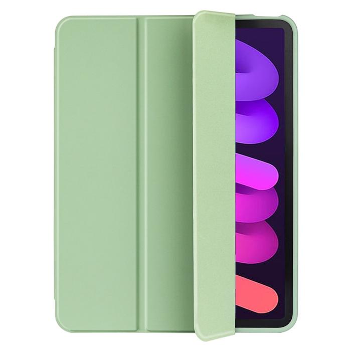Bild 3,  iPad Mini 2024/2021 Fodral Tri-Fold Pennhållare Grön