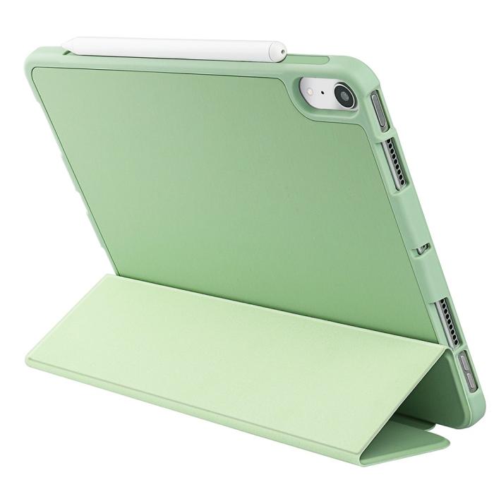 Bild 4,  iPad Mini 2024/2021 Fodral Tri-Fold Pennhållare Grön