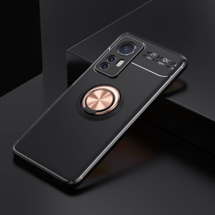 Bild 2,  Xiaomi 12 Skal Ring Svart/Roséguld