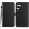  Samsung Galaxy S25 FE Fodral Läder Svart