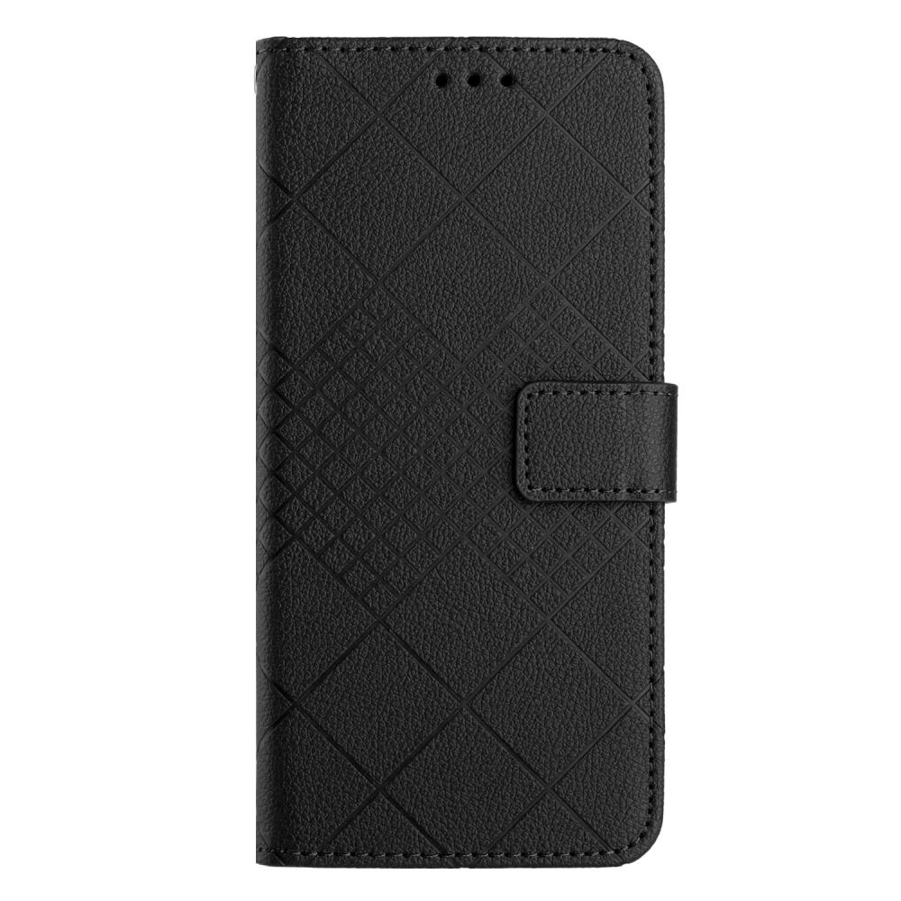  Samsung Galaxy S25 FE Fodral Läder Svart