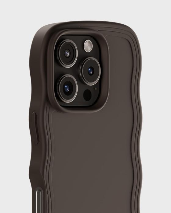 Bild 3, holdit holdit iPhone 16 Pro Skal Wavy Chocolate