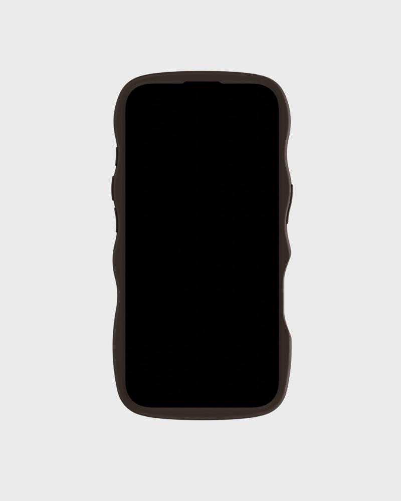 holdit holdit iPhone 16 Skal Wavy Chocolate