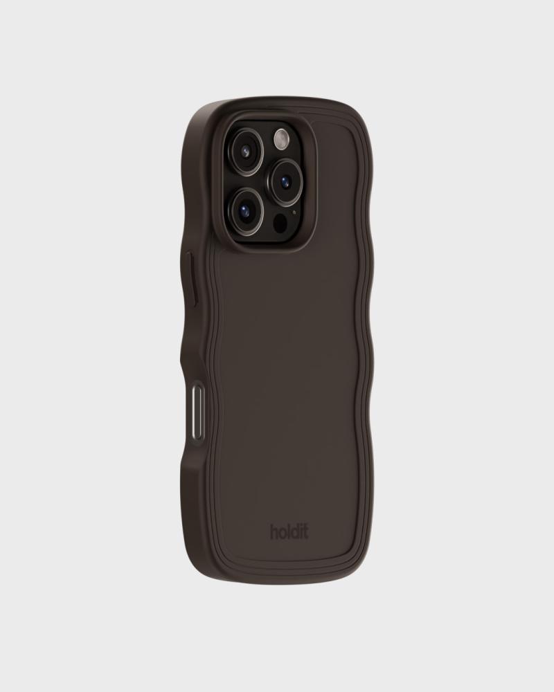 holdit holdit iPhone 16 Pro Max Skal Wavy Chocolate