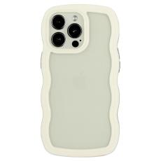  iPhone 16 Pro Skal Wavy Hybrid Vit