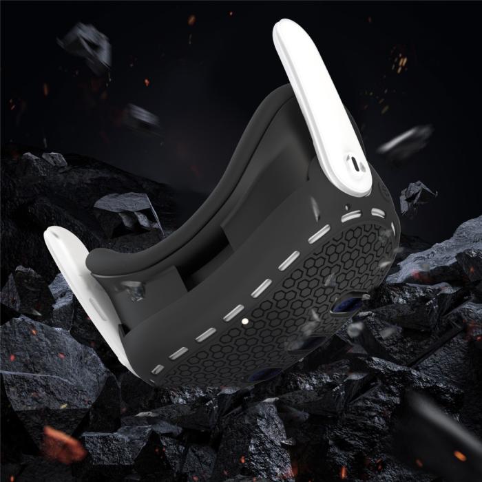 Bild 5,  Meta Quest 3 Skal Till Headset Silikon Vit