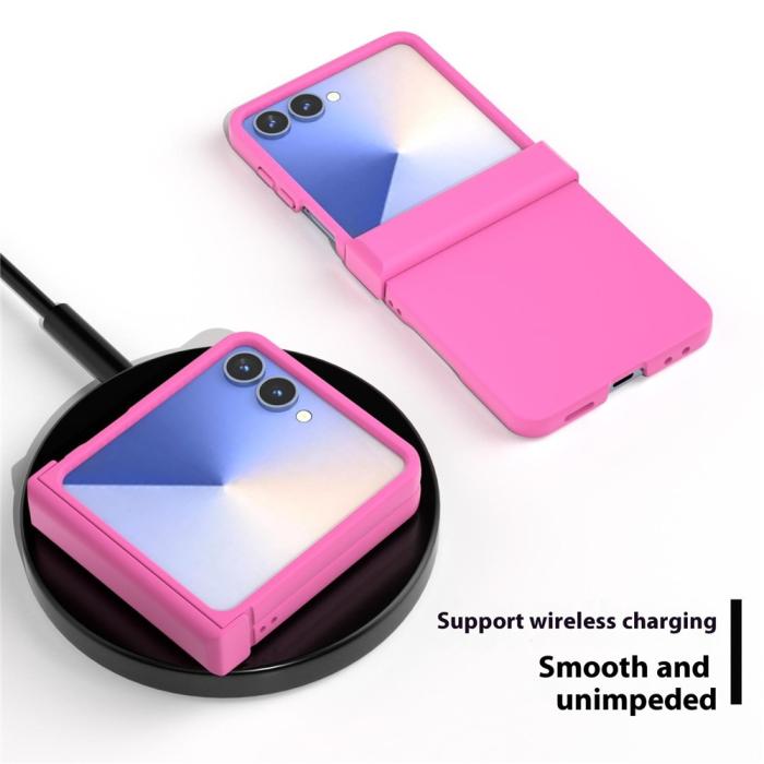 Bild 4, ABEEL ABEEL Samsung Galaxy Z Flip 7 Skal Skin Feel Rosa
