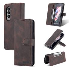 AZNS AZNS Galaxy Z Fold 3 Fodral Skin Touch Brun
