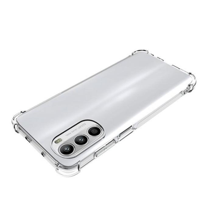 Bild 3,  Motorola Moto G52/G82 Skal Shockproof TPU Transparent