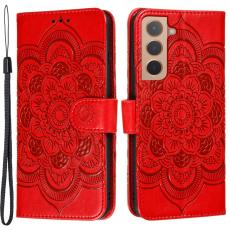  Samsung Galaxy S22 Plus Fodral Mandala Flower R&ouml;d