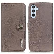 KHAZNEH KHAZNEH Samsung Galaxy S24 FE Fodral L&auml;der Khaki