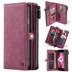 CASEME CASEME iPhone 7/8/SE Fodral 2in1 Multifunktionellt R&ouml;d
