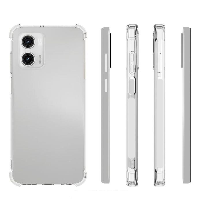 Bild 2,  Motorola Moto G73 5G Skal Shockproof TPU Transparent