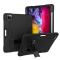  iPad Pro 12.9 (2020/2021) - Shockproof Skal Med Kickstand - Svart