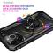  iPhone 13 Pro Max - Shockproof Hybrid Armor Ring Skal - Svart