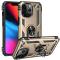  iPhone 13 Pro Max - Shockproof Hybrid Armor Ring Skal - Guld