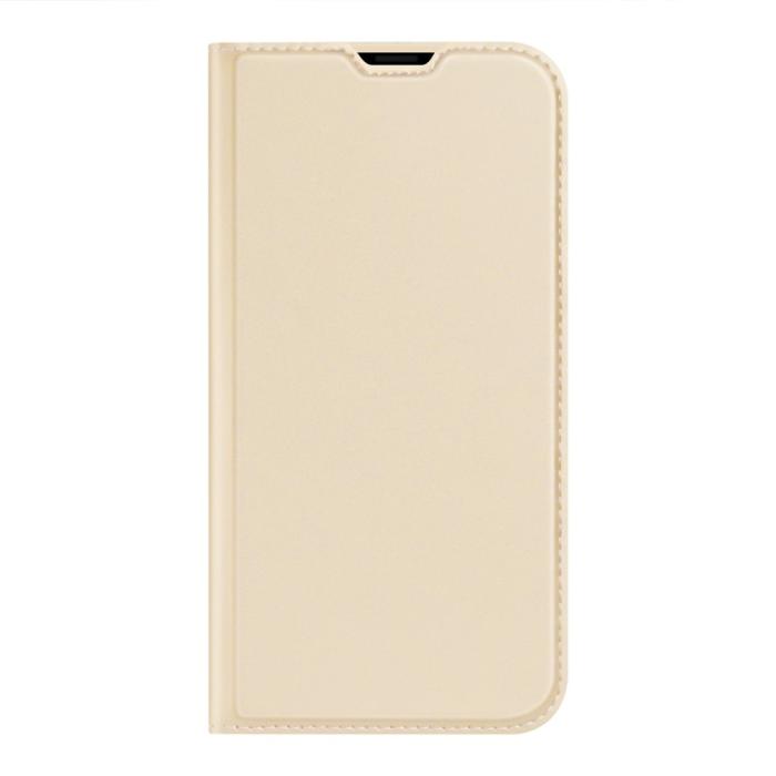 Bild 2, DUX DUCIS iPhone 13 Pro Max - DUX DUCIS Skin Pro Läder Fodral - Guld
