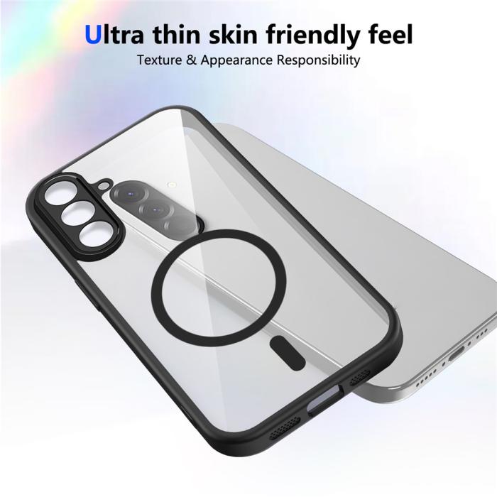Bild 2,  Samsung Galaxy A27 5G Skal TPU Magsafe Svart/Transparent
