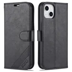 AZNS AZNS iPhone 14 Plus Fodral L&auml;der Svart