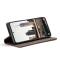 CASEME CASEME Samsung Galaxy S22 Fodral Flip Retro Läder Brun