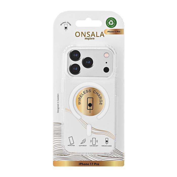 Bild 3, Onsala Onsala iPhone 17 Pro Skal MagSafe Transparent