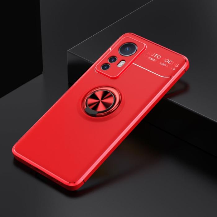 Bild 2,  Xiaomi 12 Skal Ring Röd