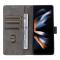  Galaxy Z Fold 6 Fodral RFID Läder Svart