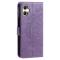  Samsung Galaxy A07 Fodral Mandala Läder Lila