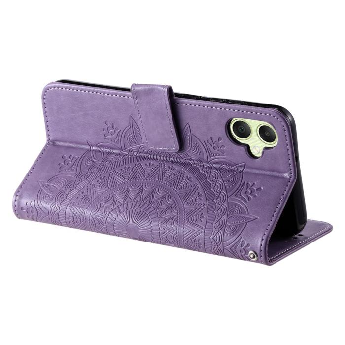 Bild 4,  Samsung Galaxy A07 Fodral Mandala Läder Lila