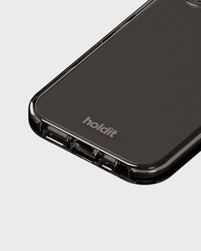 holdit holdit iPhone 16 Mobilskal Seethru Svart