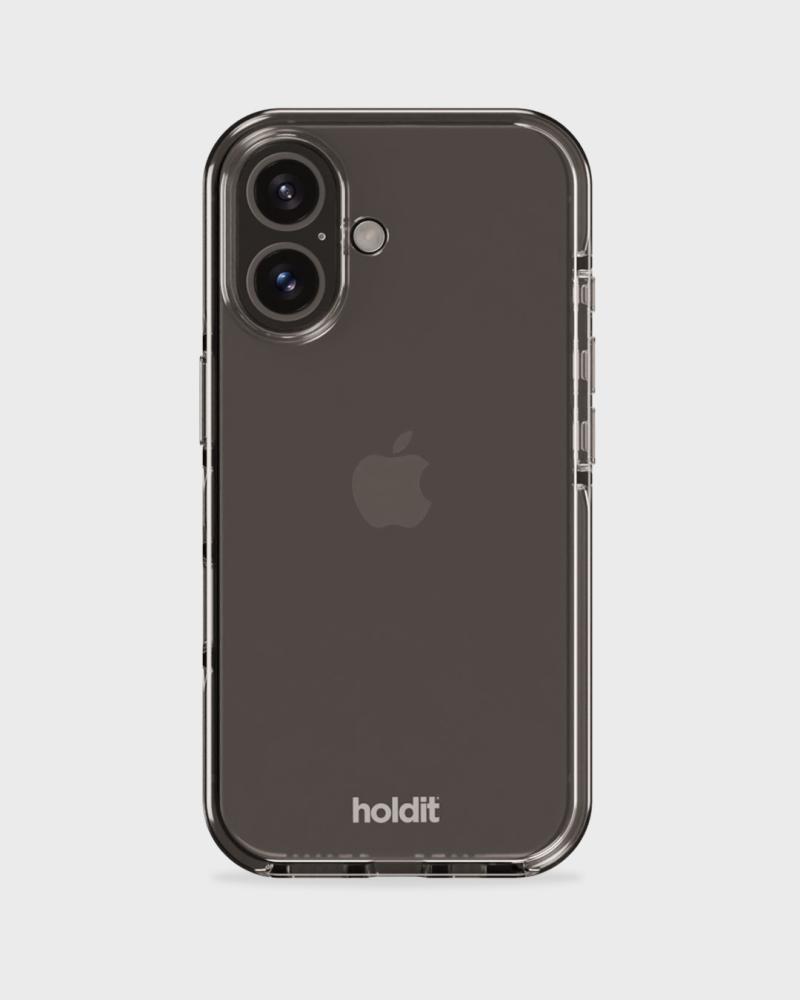 holdit holdit iPhone 16 Mobilskal Seethru Vit