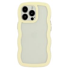  iPhone 16 Pro Max Skal Wavy Hybrid Gul