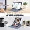  Galaxy Tab S9 Plus Fodral 360° Rotation Hybrid Lila