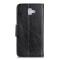  Samsung Galaxy J6 Plus - Premium Split Läder Plånboksfodral - Svart